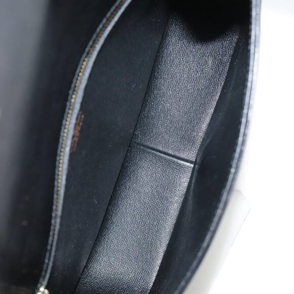 LOUIS VUITTON Epi Saint Cloud GM Shoulder Bag Black Noir M52192 - Picture 10 of 16